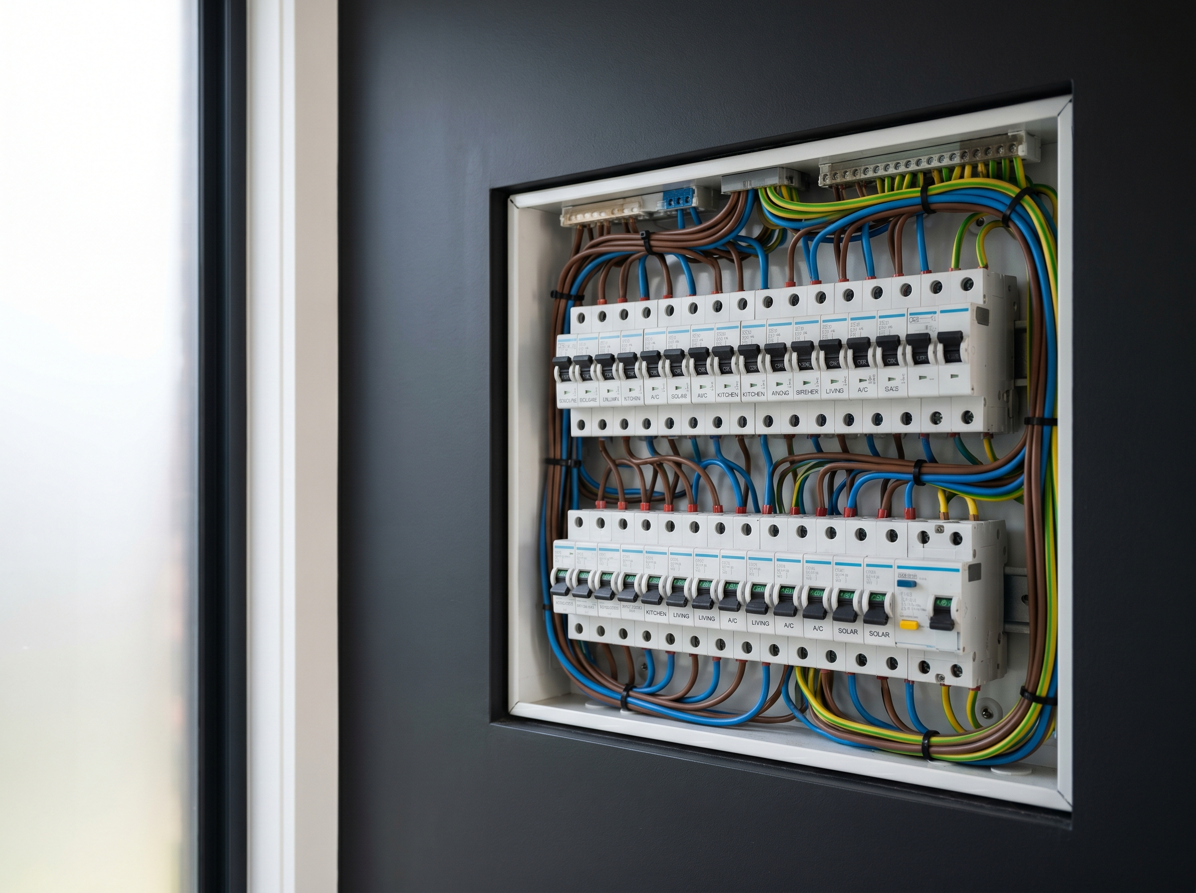 Electrical — Switchboard, brought up to spec